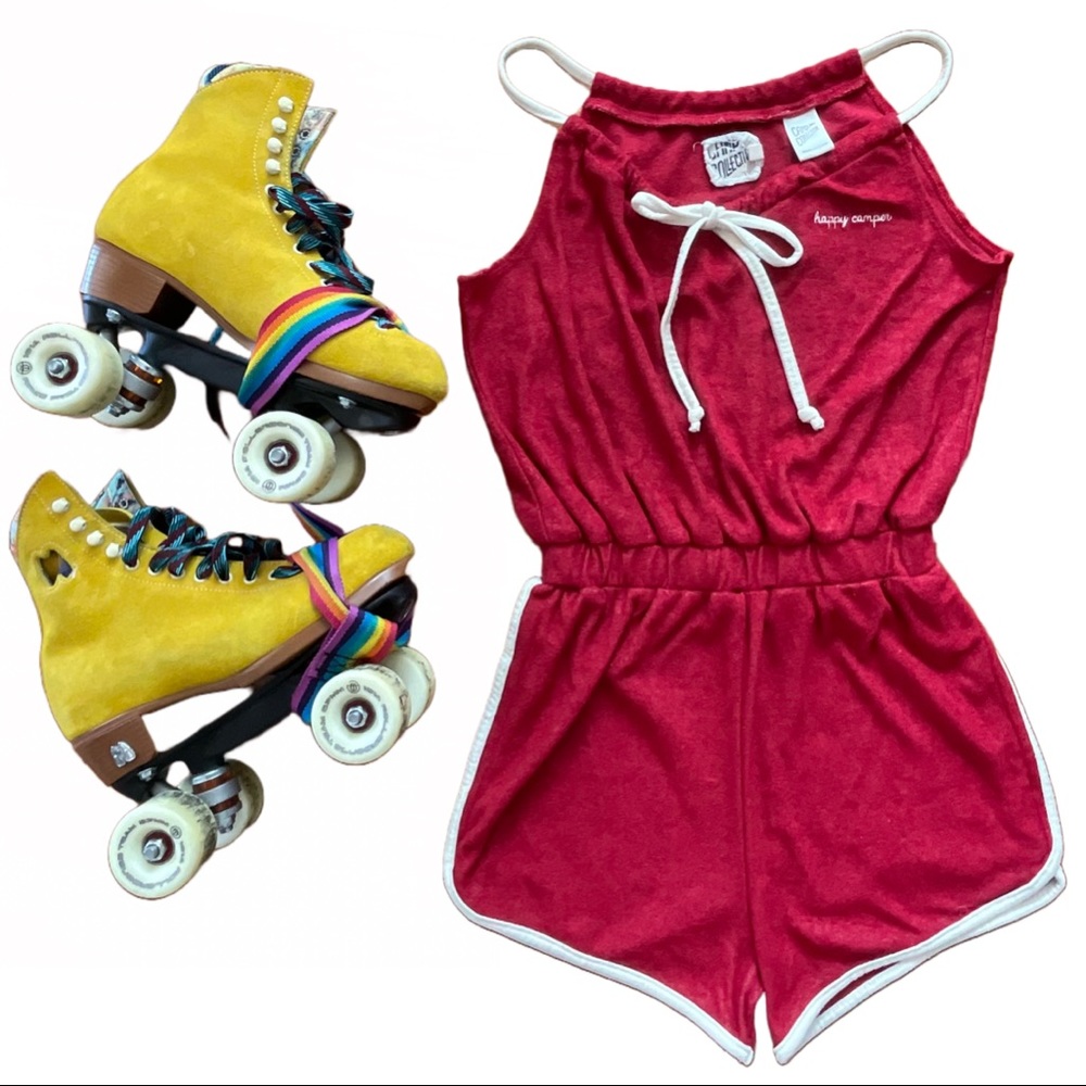 CAMP COLLECTION - Happy Camper Dockside Terry Romper